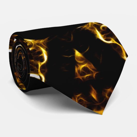 Stropdas Brown Mandala (Opgerold)