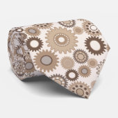 Stropdas bruin vistuig (Opgerold)