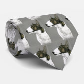 stropdas "Bull Terrier" Dog Art (Opgerold)