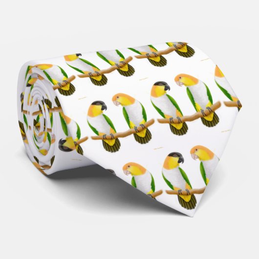 Stropdas Caïque Parrots (Opgerold)