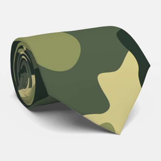 Stropdas Camo Pattern (Opgerold)