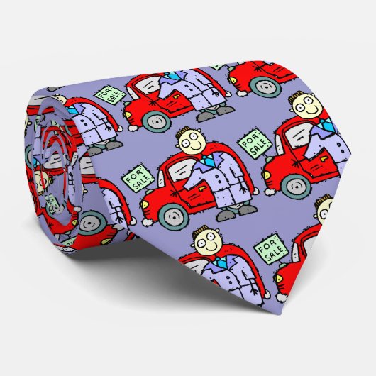 STROPDAS CAR SALESMAN (Opgerold)