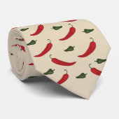 Stropdas Chili Pepper (Opgerold)