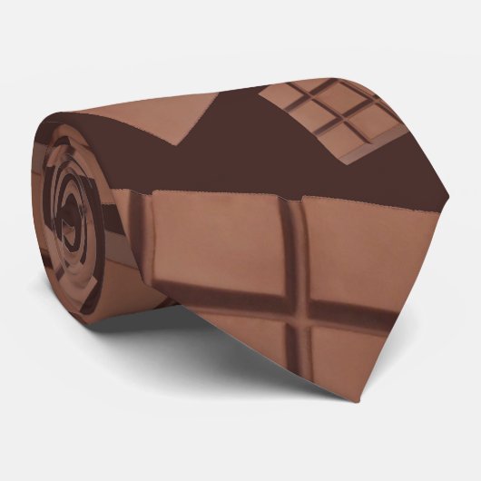 Stropdas Chocolate Squares (Opgerold)