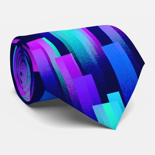 Stropdas Cool Color Streaks (Opgerold)