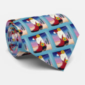 Stropdas - Cowboy Boot, helemaal gekleed (Opgerold)