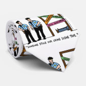 Stropdas Crime Scene (Opgerold)