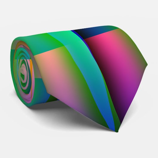 Stropdas: Cubistisch dilemma Stropdas (Opgerold)
