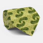Stropdas dansende walvissen - Jade (Opgerold)