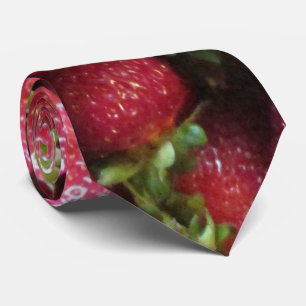 Stropdas - de Aardbeien van de Zomer