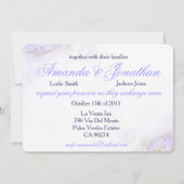 stropdas de huwelijksuitnodiging Knot Kaart (Achterkant)