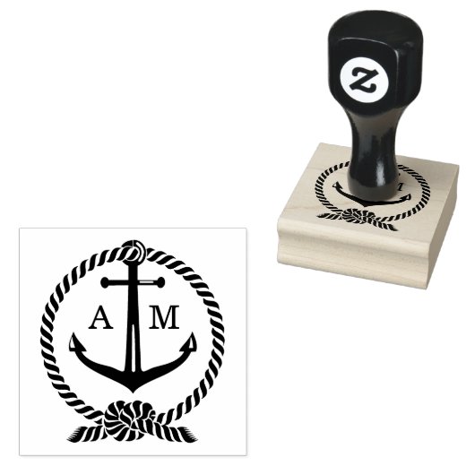 Stropdas De Initialen van het koninkrijksverband A Rubberstempel (Gestempeld)