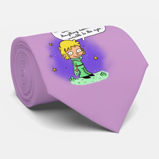 stropdas "De kleine prins" (Opgerold)