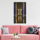 stropdas de knoop canvas afdruk (Insitu (Woonkamer))