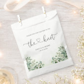 Stropdas de knoop | Eucalyptus Chique bruiloft Dan Bedankzakje (Geknipt)