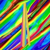 Stropdas de knoop met trots: Pansexual Stropdas