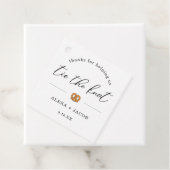 Stropdas de Knoop Pretzel bruiloft gunst Bedankt L Bedankjes Labels (In situ)