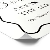 Stropdas de knoop Vrijgezellenfeest Raad hoeveel b Poster (Hoek)