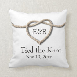 Stropdas de Knot Wedding Pillow Kussen