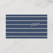 Stropdas De Knot Wedding Table Blue ID678 Plaatskaartje (Achterkant)