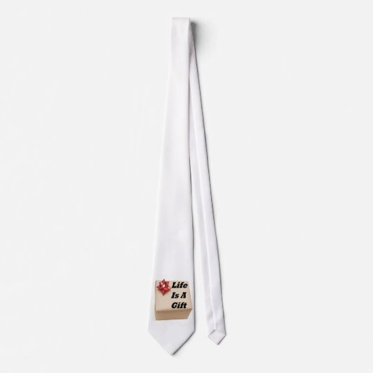 Stropdas Diamond Life is een cadeau (Voorkant)