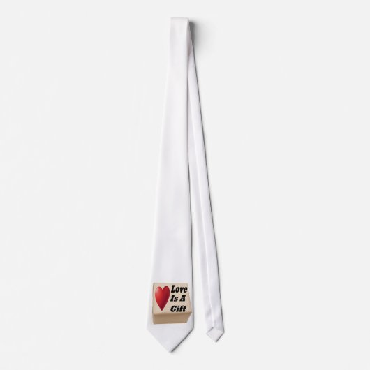 Stropdas Diamond Love is een cadeau (Voorkant)