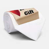 Stropdas Diamond Love is een cadeau (Opgerold)