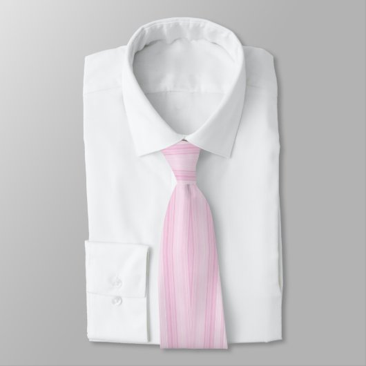 Stropdas Diamond Stretch - Roze (Gebonden)