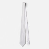 Stropdas Diamond Stretch - wit (Voorkant)