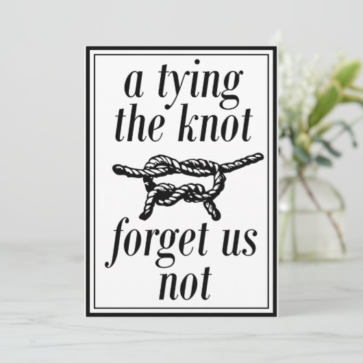 Stropdas die de knoop vastbindt bespaart de datum  kaart (Staand voorkant)