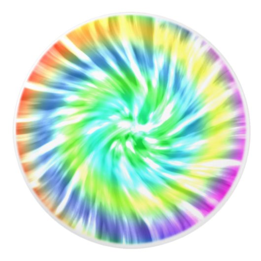 Stropdas Die Design Ceramic Knob. Keramische Knop (Voorkant)