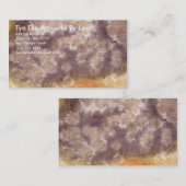 Stropdas die kunstwerken van Lisa Visitekaartje (Voorkant / Achterkant)