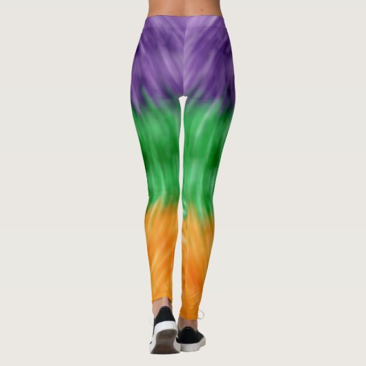 Stropdas Die Mardi Gras Leggings (Achterkant)