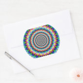 Stropdas Die Vortex Ronde Sticker (Envelop)