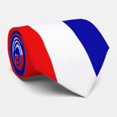 Stropdas Dominicaanse Republiek (Opgerold)