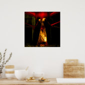 stropdas door de duivel poster (Keuken)