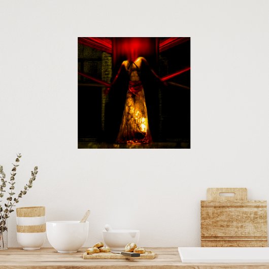 stropdas door de duivel poster (Keuken)