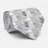 Stropdas - Dreamweaver Butterfly - Grijs (Opgerold)