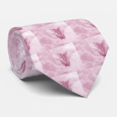 Stropdas - Dreamweaver Butterfly - Roze (Opgerold)