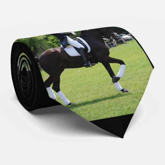 Stropdas Dressage Horse (Opgerold)