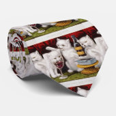 Stropdas drink katten (Opgerold)