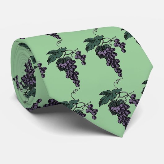 Stropdas druiven van druiven (Opgerold)