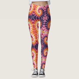 Stropdas-Dye Boho Style Leggings