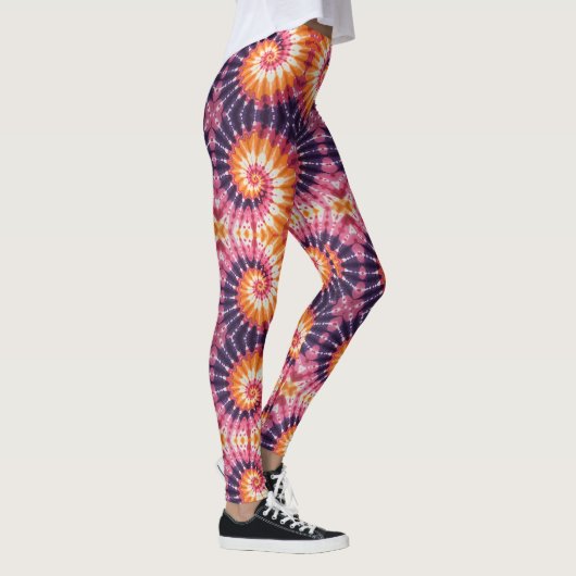 Stropdas-Dye Boho Style Leggings (Rechts)