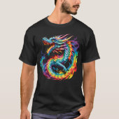 Stropdas-dye Dragon T-shirt (Voorkant)