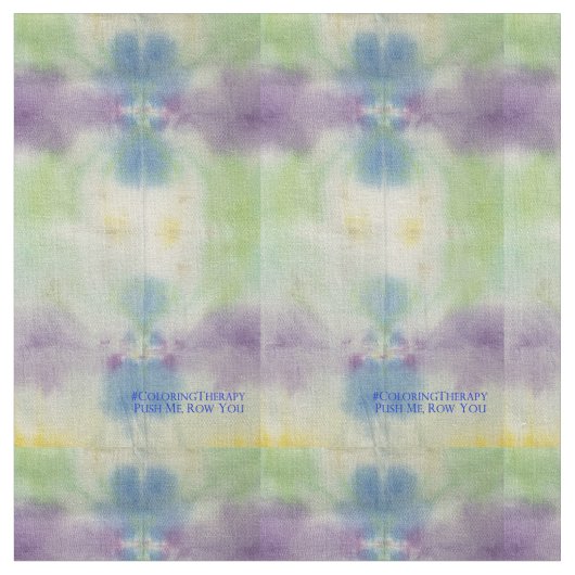 Stropdas-Dye Dush me Row You fabric Stof (Close Up)