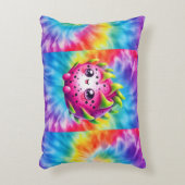 Stropdas-Dye Happy Dragon Fruit Accent Kussen (Voorkant(Verticaal))