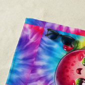 Stropdas-Dye Happy Dragon Fruit Strandlaken (In situ)