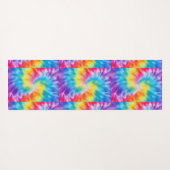 Stropdas-Dye Happy Dragon Fruit Yogamat (Achterkant (horizontaal))