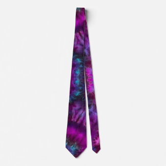 Stropdas-Dye Mannen Stropdas in Purples, Blauwen,